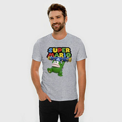 Футболка slim-fit Super Mario - Spike - Character, цвет: меланж — фото 2