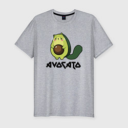 Футболка slim-fit Avocado - AvoCATo - Joke, цвет: меланж