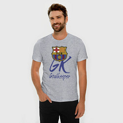 Футболка slim-fit Barcelona - Spain - goalkeeper, цвет: меланж — фото 2