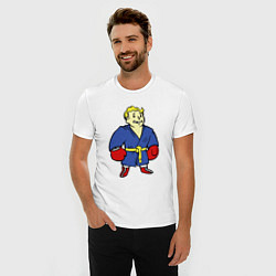 Футболка slim-fit Vault boy - boxer, цвет: белый — фото 2