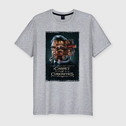 Футболка slim-fit Кабинет редкостей Гильермо дель Торо арт, цвет: меланж