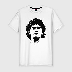 Футболка slim-fit Face Maradona, цвет: белый