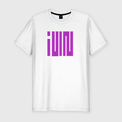 Мужская slim-футболка Logo I-dle