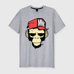 Мужская slim-футболка Monkey Swag