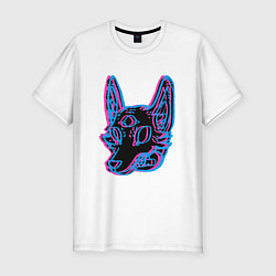 Футболка slim-fit Space Coyote, цвет: белый