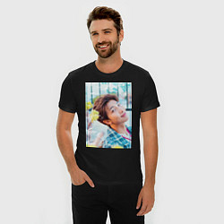 Футболка slim-fit Handsome Namjoon, цвет: черный — фото 2
