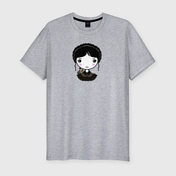 Футболка slim-fit Full of woe Adams, цвет: меланж