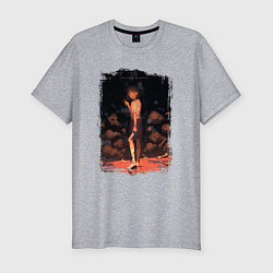 Футболка slim-fit Мио Кофунэ - Летнее время, цвет: меланж