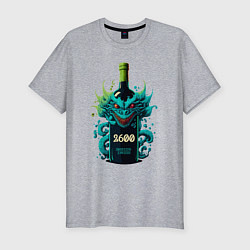 Мужская slim-футболка Вино за 2600