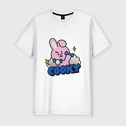 Мужская slim-футболка Cooky BT21 Jungkook