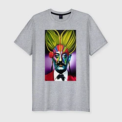 Мужская slim-футболка Salvador Dali: Portrait