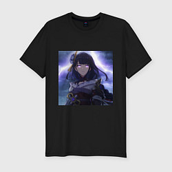 Футболка slim-fit Raiden love, цвет: черный