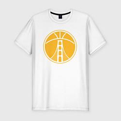 Футболка slim-fit Warriors ball, цвет: белый