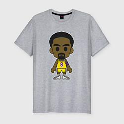 Футболка slim-fit Little Kobe, цвет: меланж