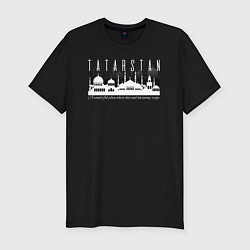 Мужская slim-футболка Tatarstan