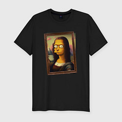 Футболка slim-fit Mona Simpson, цвет: черный
