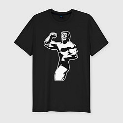 Футболка slim-fit Power Trump, цвет: черный