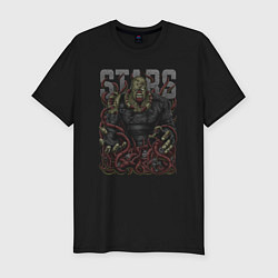 Футболка slim-fit Resident Evil S T A R S, цвет: черный