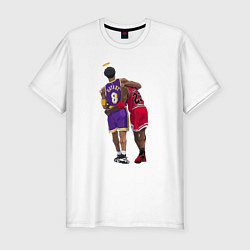 Футболка slim-fit Bryant and Jordan, цвет: белый