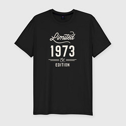 Футболка slim-fit 1973 ограниченный выпуск, цвет: черный