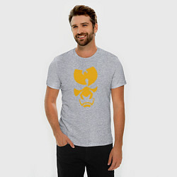 Футболка slim-fit Wu-Tang samurai, цвет: меланж — фото 2