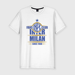Мужская slim-футболка Inter Milan fans club