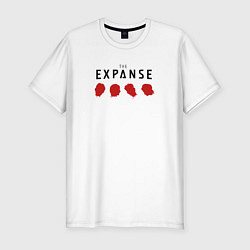 Футболка slim-fit The expanse - Heads, цвет: белый