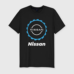 Футболка slim-fit Nissan в стиле Top Gear, цвет: черный