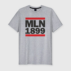 Мужская slim-футболка Run Milan 1899
