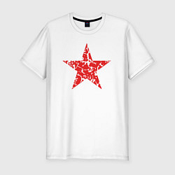 Мужская slim-футболка Star USSR