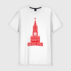 Мужская slim-футболка Kremlin Moscow