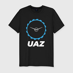 Мужская slim-футболка UAZ в стиле Top Gear