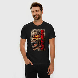Футболка slim-fit Iron screaming, цвет: черный — фото 2