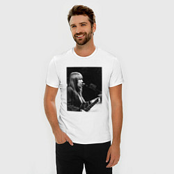 Футболка slim-fit Янка Дягилева, цвет: белый — фото 2
