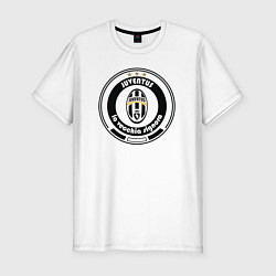 Футболка slim-fit Juventus club, цвет: белый