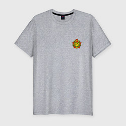 Мужская slim-футболка Орден отличника погранвойск - мини