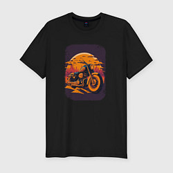 Футболка slim-fit Vintage Harley Tribute, цвет: черный