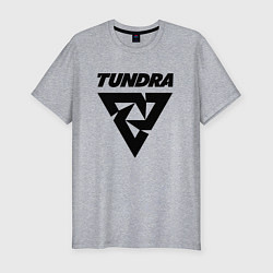 Мужская slim-футболка Tundra esports logo