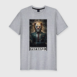 Мужская slim-футболка Lion payday 3