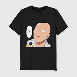 Футболка slim-fit Saitama - Okey, цвет: черный