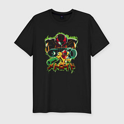 Футболка slim-fit Samus Aran, цвет: черный