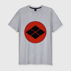 Футболка slim-fit Клан Такэда Total War: Shogun 2, цвет: меланж