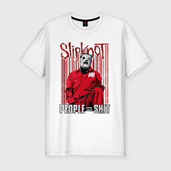 Футболка slim-fit Slipknot Corey, цвет: белый