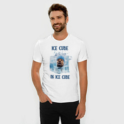 Футболка slim-fit Ice Cube in ice cube, цвет: белый — фото 2