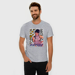 Футболка slim-fit Karina - Aespa, цвет: меланж — фото 2