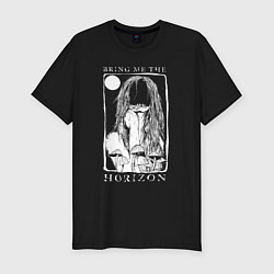 Футболка slim-fit Bring Me the Horizon girl, цвет: черный