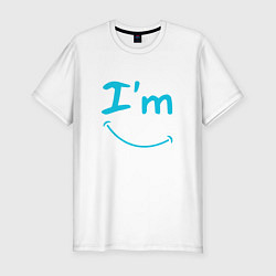 Футболка slim-fit My Smile, цвет: белый