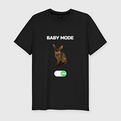 Футболка slim-fit Филя - BABY MODE, цвет: черный