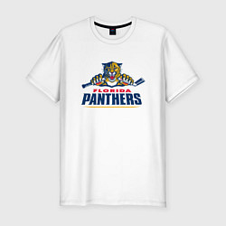 Футболка slim-fit Florida panthers - hockey team, цвет: белый