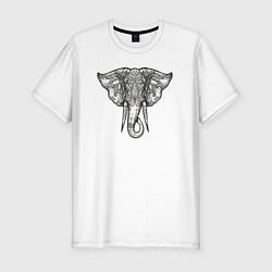 Мужская slim-футболка India elephant